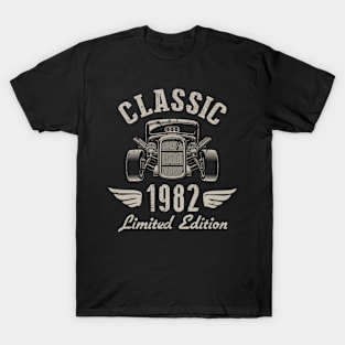 40 Year Old Gift Classic 1982 Limited Edition 40th Birthday T-Shirt